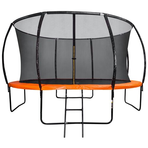 фото Батут dfc trampoline kengoo с сеткой 14ft-tr-e-bas