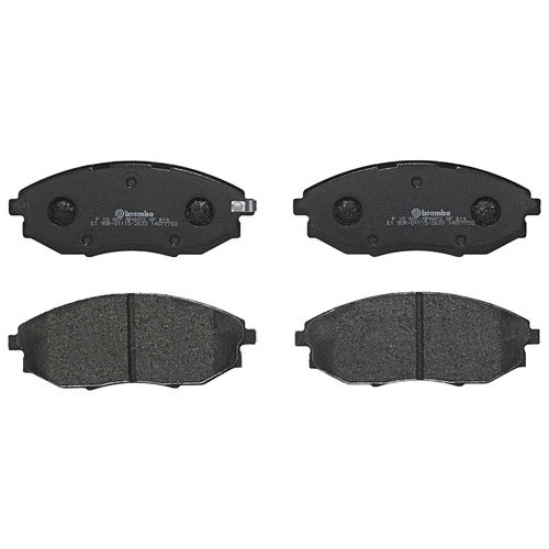 фото Brembo p10007 (000042bsx / 000042sx / 05p) комплект тормозных колодок, дисковый тормоз