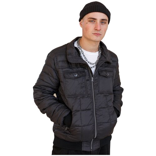 фото Куртка мужская демисезонная, цвет черный, moav mv-coat-05-l