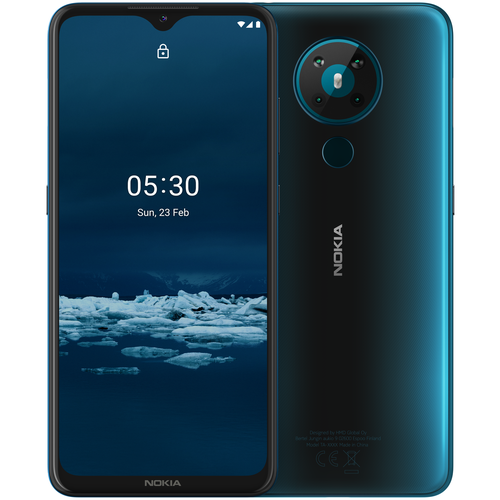 фото Смартфон nokia 5.3 3/64 гб ru, бирюзовый