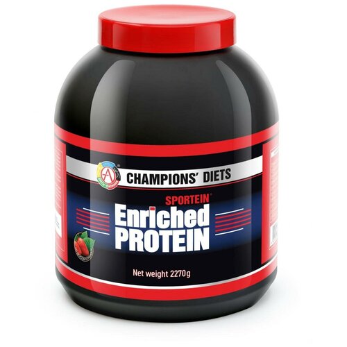 фото Протеин академия-т sportein enriched protein, 2270 гр., клубника