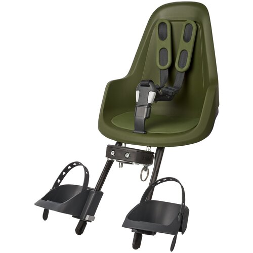 фото Переднее велокресло bobike one mini, olive green