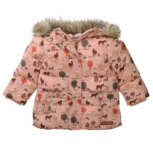 фото Куртка staccato, демисезон/зима, размер 116/122, розовый