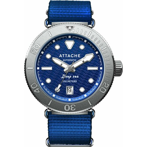 фото Наручные часы attache, синий