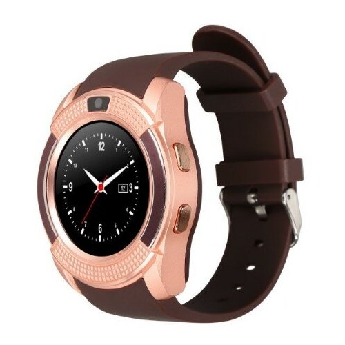 фото Смарт- часы smart watch v8 золотистые aspect