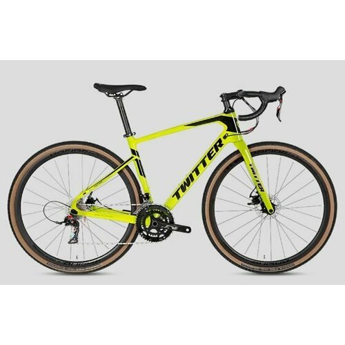 фото Велосипед twitter gravel rs-22s carbon (2022) 51" жёлтый