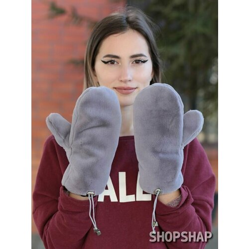 фото Варежки shopshap, размер 23, голубой