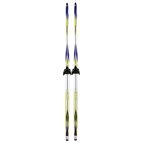 фото Беговые лыжи atemi arrow wax 75 с креплениями blue 190 см