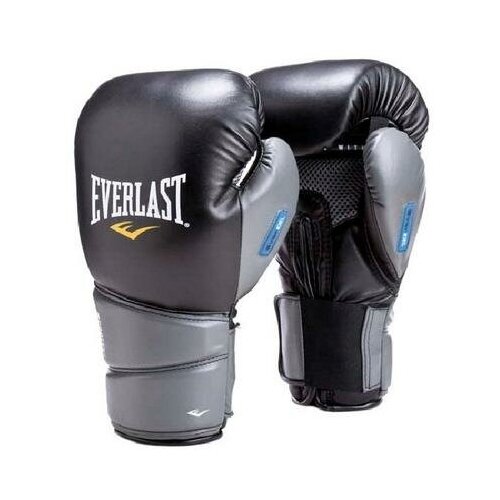 фото Everlast боксерские перчатки everlast тренировочные protex2 gel pu черные 14 унций