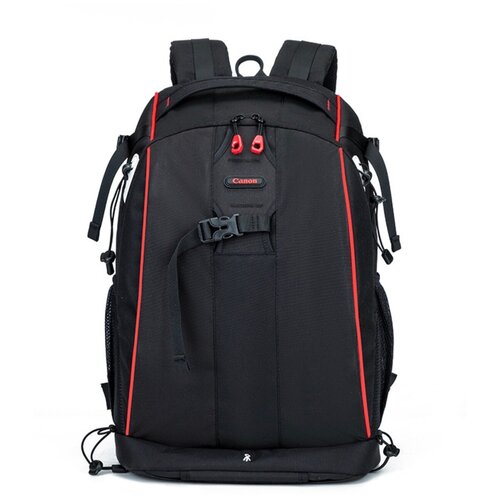 фото Профессиональный рюкзак-сумка mypads tc-5757 для фотоаппарата сanon/ nikon/ sony вместительный с отделениями для дополнительных аксессуаров черный