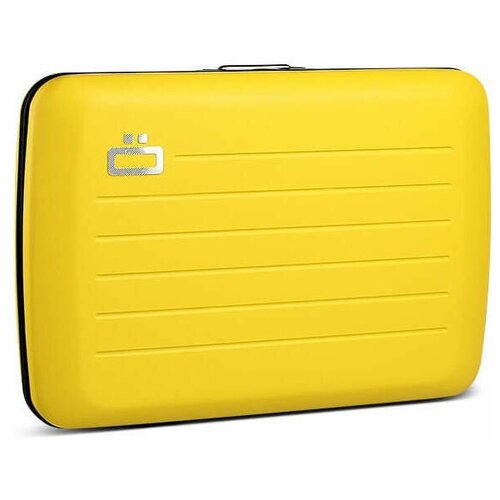 фото Алюминиевый кошелек ogon smart case v2, цвет "такси" (sv2 taxi yellow)