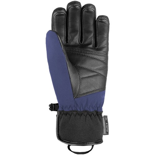 фото Перчатки горнолыжные reusch mikaela shiffrin r-tex xt black/dress blue (inch (дюйм):6,5)