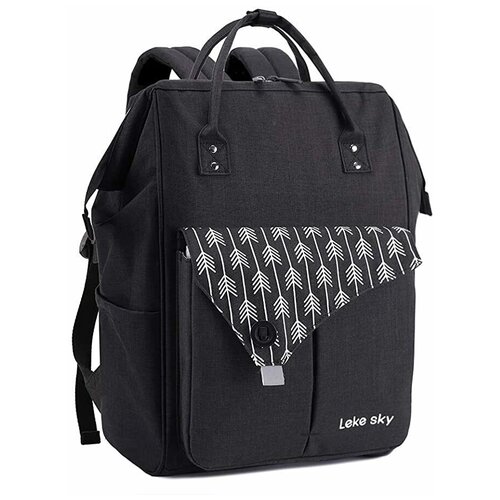 фото Lekesky рюкзак 40-сантиметровый унисекс черный нет бренда