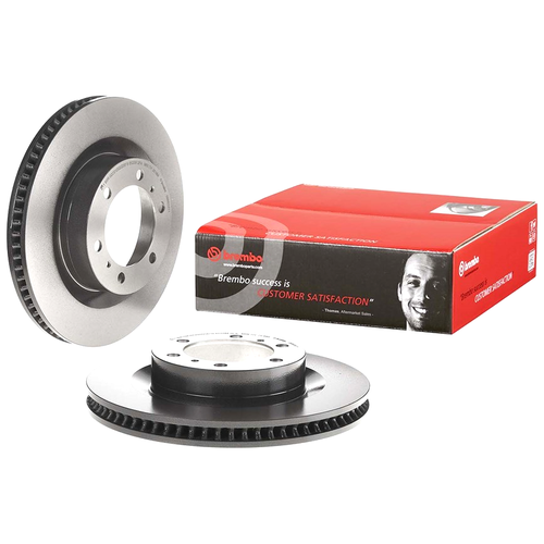 фото Brembo 09.b634.11 (09b63411) диск тормозной передн. с уф покрытием toyota (тойота) land cruiser (ленд крузер) prado (_j15_) 07 / 09-> (комплект 2 штуки)