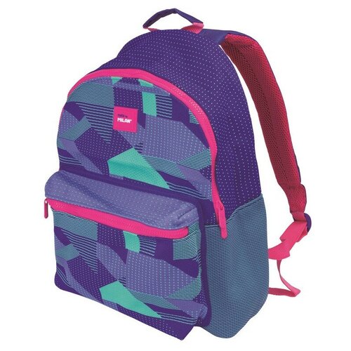 фото Рюкзак milan knit, фиолетовый 41x30x18 см, вместиомсть 21л, 624605knpl