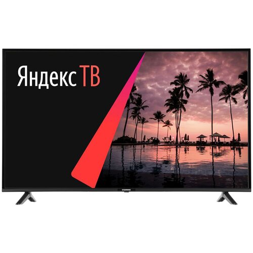 фото Телевизор led starwind 55" sw- led55ub401 яндекс. тв черныйultra hd60hzdvb- tdvb- t2dvb- cdvb- c2dvb- sdvb- s2usbwifismart tv rus