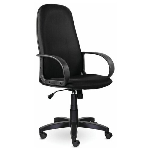 фото Brabix кресло офисное brabix "praktik ex-279", ткань e, черное, 532021