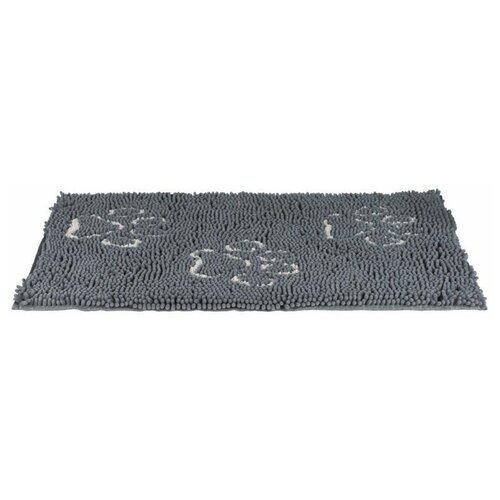 фото Водо- и грязеотталкивающая подстилка, 120 х 60 см, серый, trixie (коврик для животных, 28642)