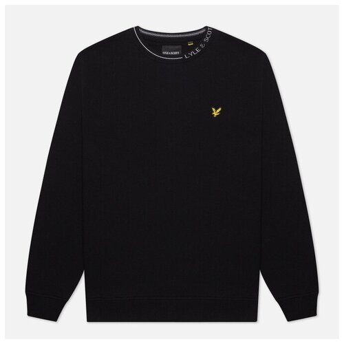 фото Мужская толстовка lyle & scott branded ringer crew neck