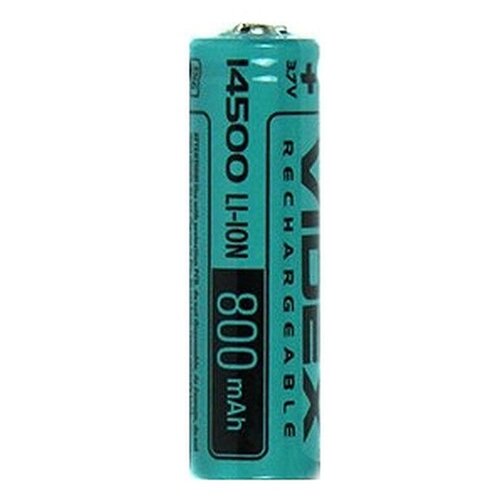 фото Аккумулятор 14500 - videx 800mah 3.7v vid-14500-0.8-np (1 штука)