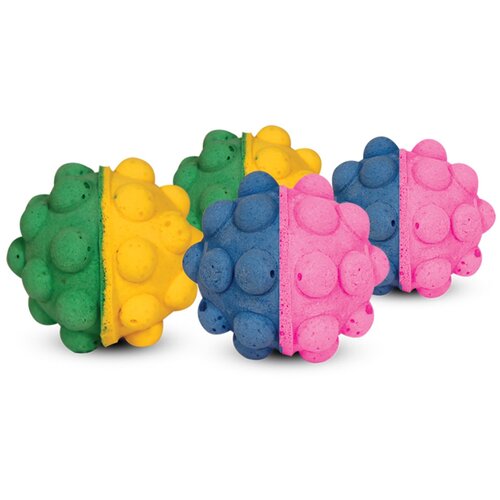фото Набор игрушек для кошек triol мяч-мина (22131010) разноцветный