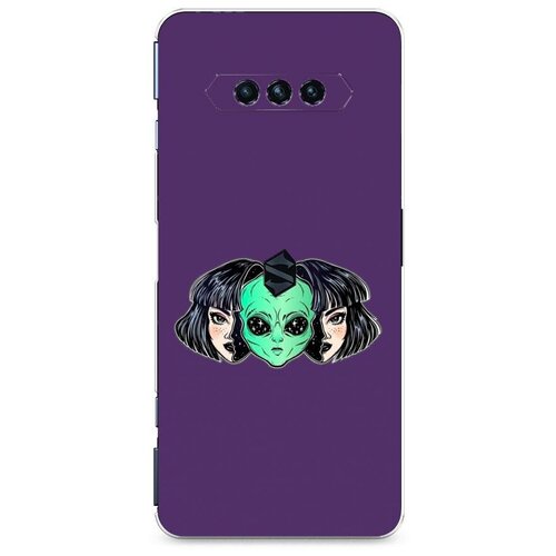 фото Силиконовый чехол "инопланетная личность" на xiaomi black shark 4 / сяоми блэк шарк 4 case place