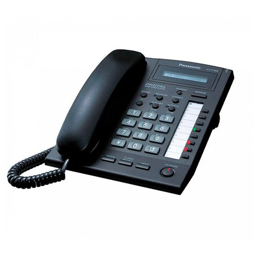 фото Проводные телефоны panasonic voip-телефон panasonic kx-t7665rub черный