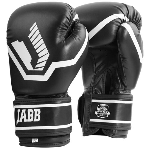 фото Перчатки бокс.(иск.кожа) jabb je-2015/basic 25 черный 10ун.