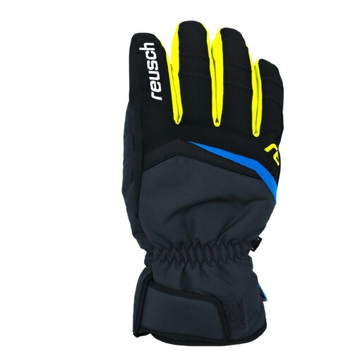 фото Перчатки горнолыжные reusch 2020-21 balin r- tex® xt dark granite/safety yellow 8