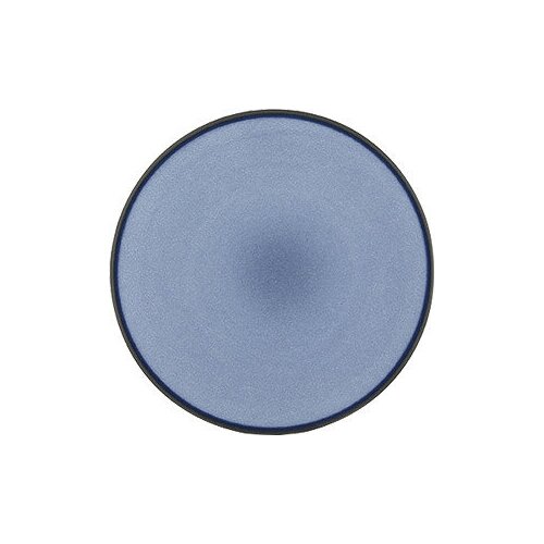 фото Тарелка мелкая «экинокс» d=21.5, h=2.5см; синий (revol)