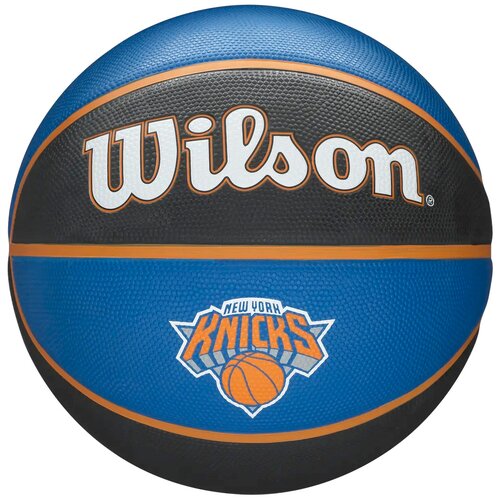 фото Баскетбольный мяч wilson team tribute new york knicks, р. 7 blue