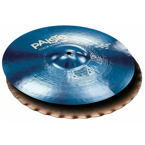 фото Paiste 14" 900 color sound blue hi-hat тарелки хай-хет 14"