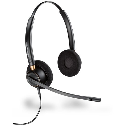 фото Plantronics (poly) plantronics encorepro hw520 [89434-02] - телефонная гарнитура, разъем qd