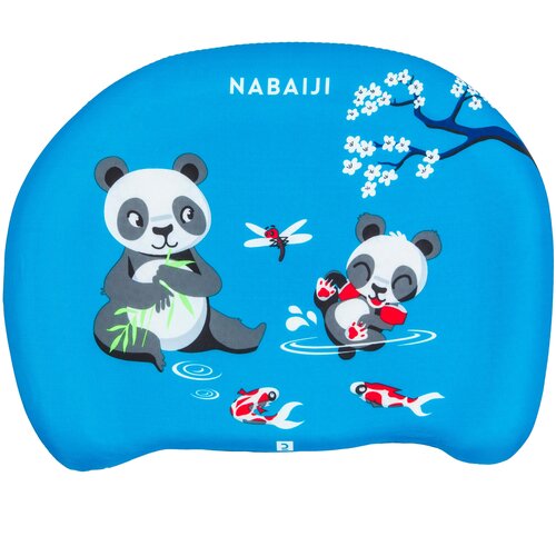 фото Доска для плавания детская синяя с принтом ''панда'' nabaiji х decathlon интенсивный лазурный