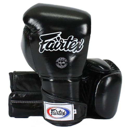 фото Bgv6 боксерские перчатки fairtex black - fairtex - черный - 18 oz