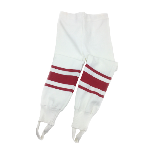 фото Спортивные брюки lecompro размер 128-134, белый/черный