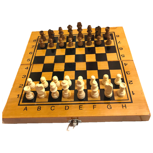 фото Нарды, шашки, шахматы деревянные, поле 29 см. tong de