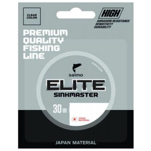 фото Монофильная леска salmo elite sinkmaster d=0.12 мм, 30 м, 1.2 кг, прозрачный