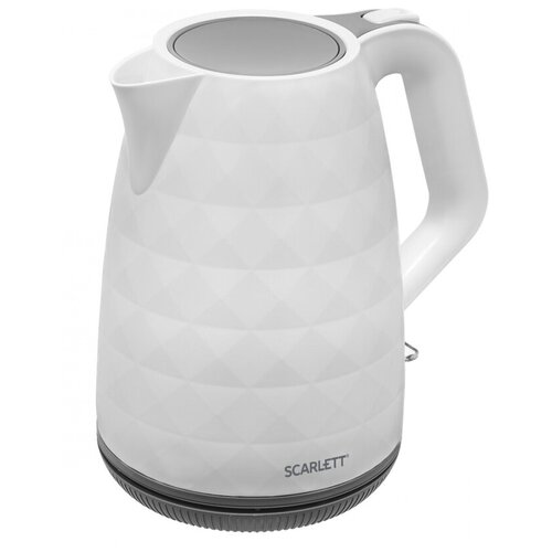 Чайник SCARLETT SC-EK18P49 белый/серый