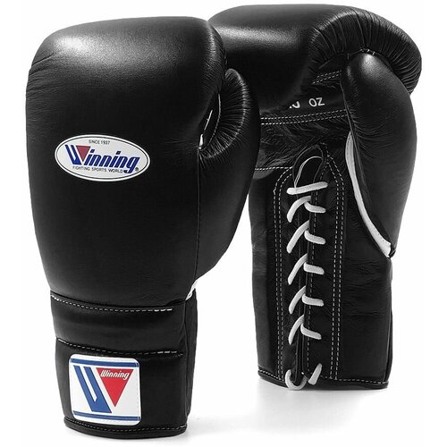 фото Перчатки боксерские winning boxing gloves ms-600, 16 унций, белые