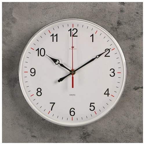 фото Часы настенные круглые "классика", микс 25 см mikimarket