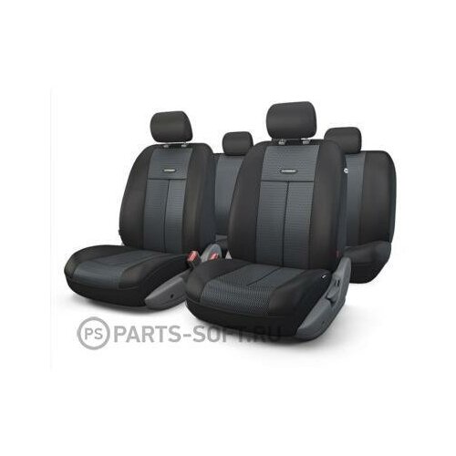 фото Autoprofi tt902mbkbk tt-902m bk/bk_чехлы для сиденья tt, передний ряд, задний ряд, airbag, черн./черн.\