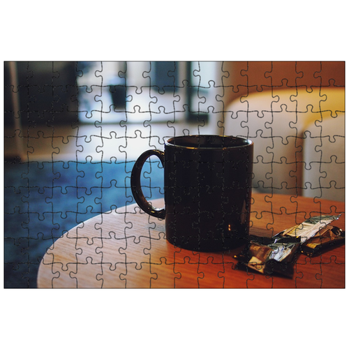 фото Магнитный пазл 27x18см."кофе, чашка, кружка" на холодильник lotsprints