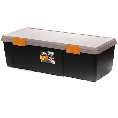 фото Ящик экспедиционный iris rv box 900d orcher/black, 60 литров 90x40x28 см. iris ohyama