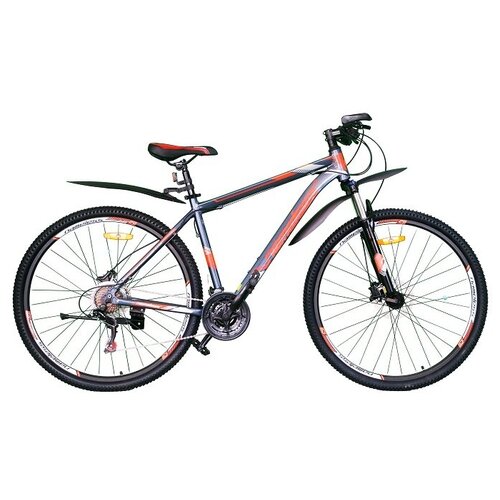 фото Велосипед 29" nameless g9700dh, серый/оранжевый 19" рама