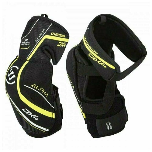 фото Защита локтей warrior alpha dx4 sr elbow pads арт.dx4epsr9-s, р.s,полиэстер, эласт, пластик,чер