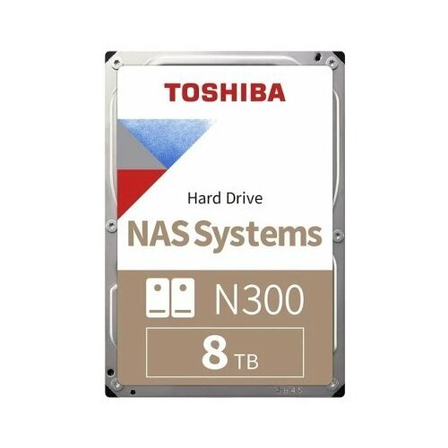 фото Жесткий диск toshiba n300 8tb hdwg480ezsta