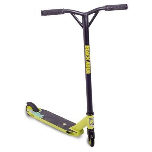 фото Детский трюковой самокат blackaqua stunt scooter-2, black/lime