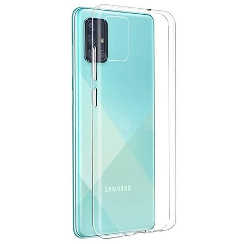 фото Чехол силиконовый для samsung galaxy a31 (прозрачный) нет