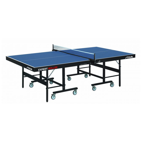 фото Теннисный стол для помещений stiga expert roller - синий